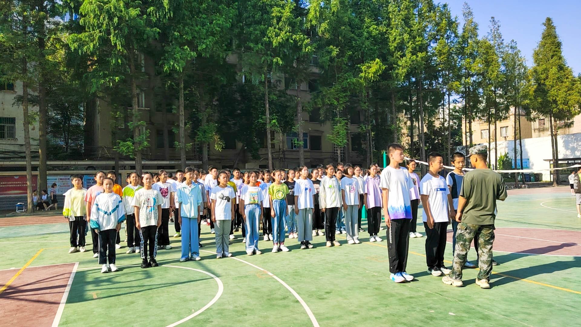 2023-09-03 初一新生军训